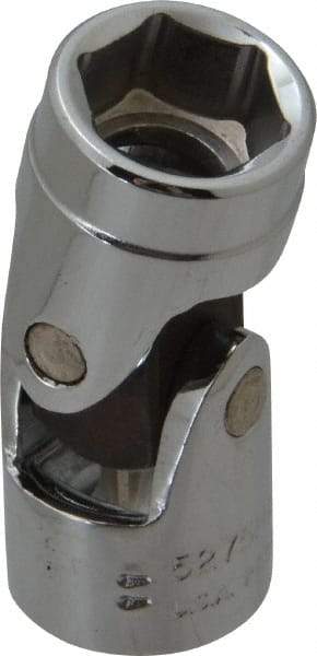 Proto - 1/2", 3/8" Drive, Standard Hand Socket - 6 Points, 1-3/4" OAL, Alloy Steel, Chrome Finish - Eagle Tool & Supply