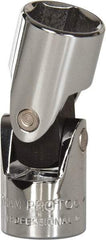 Proto - 3/8" Drive, Standard Hand Socket - 6 Points, 1-27/32" OAL, Alloy Steel, Chrome Finish - Eagle Tool & Supply