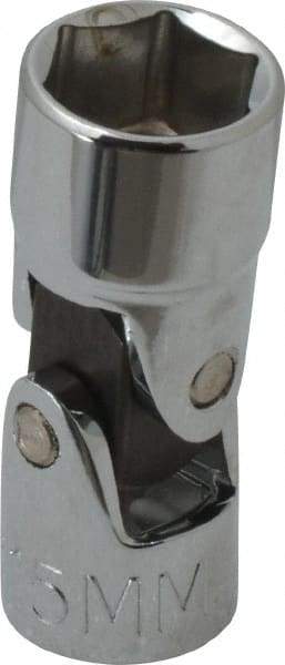 Proto - 3/8" Drive, Standard Hand Socket - 6 Points, 2" OAL, Alloy Steel, Chrome Finish - Eagle Tool & Supply