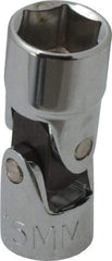 Proto - 3/8" Drive, Standard Hand Socket - 6 Points, 2" OAL, Alloy Steel, Chrome Finish - Eagle Tool & Supply