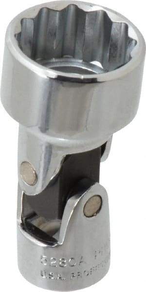 Proto - 7/8", 3/4" Drive, Standard Hand Socket - 12 Points, 2" OAL, Chrome Finish - Eagle Tool & Supply