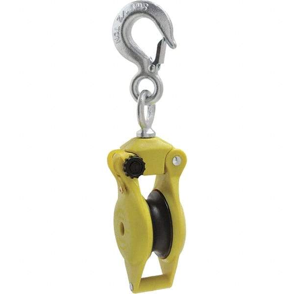 Campbell - Blocks & Pulleys Type: Utility Block Rope Type: Fibrous - Eagle Tool & Supply