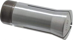 Lyndex - 21/64 Inch 5C Round Collet - 3.27 Inch Overall Length, 1.041-24 Internal Thread Size, Steel, 0.0007 Inch TIR - Exact Industrial Supply