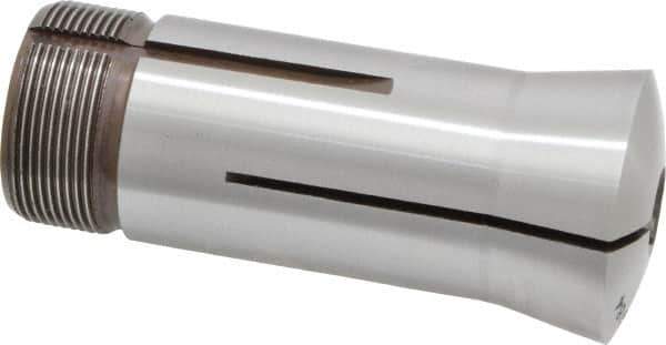 Lyndex - 29/64 Inch 5C Round Collet - 3.27 Inch Overall Length, 1.041-24 Internal Thread Size, Steel, 0.0011 Inch TIR - Exact Industrial Supply