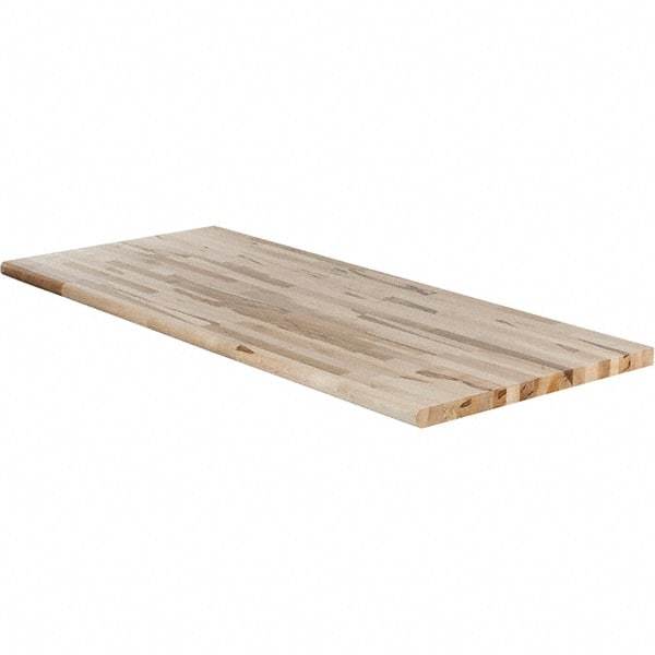 Made in USA - Maple Comfort Edge Workbench & Workstation Work Bench Top - Use with Edsal Workbenches - Eagle Tool & Supply