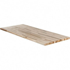 Made in USA - Maple Comfort Edge Workbench & Workstation Work Bench Top - Use with Edsal Workbenches - Eagle Tool & Supply