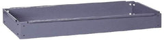 Edsal - 30" Long x 16" Wide x 3-1/2" High, Cart Extra Tray - 500 Lb Capacity - Eagle Tool & Supply
