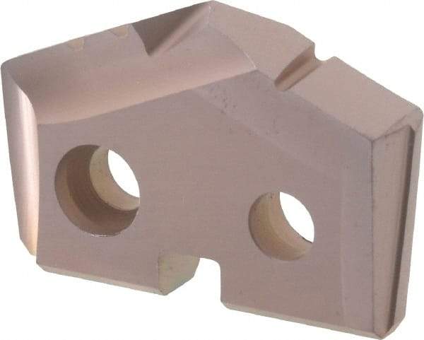 Allied Machine and Engineering - 51/64" Diam x 5/32" Thick, Seat Code 1, 132° Included Angle Spade Drill Insert - AM200 Coated, Cobalt, Grade Super Cobalt, Series GEN2 T-A - Eagle Tool & Supply