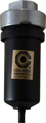 Coilhose Pneumatics - Filter Mechanical Drain with Metal Bowl - 5-3/4" High x 2-1/8" Wide, For Use with Compressor Tanks, Filters, Drop Legs, Coolers & Dryers - Eagle Tool & Supply