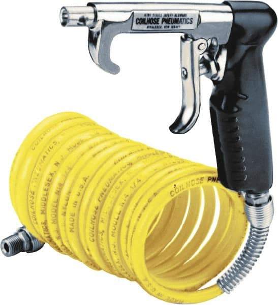 Coilhose Pneumatics - 1/4" ID Pistol Grip Blow Gun - 15' Long Hose - Eagle Tool & Supply