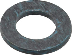 Metric Blue - M16 Screw, Alloy Steel Standard Flat Washer - 17.52mm ID x 32mm OD, 3.1mm Thick, Plain Finish - Eagle Tool & Supply