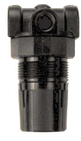 Coilhose Pneumatics - 1/4 NPT Port, 9 CFM, Zinc Miniature Regulator - 0 to 50 psi Range, 250 Max psi Supply Pressure, 1/8" Gauge Port Thread, 1-1/2" Wide x 2-7/8" High - Eagle Tool & Supply
