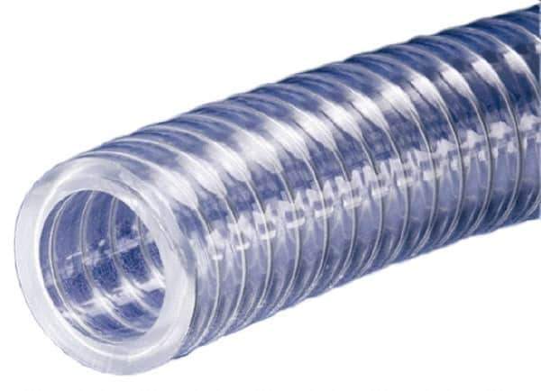 Kuriyama of America - 1-1/2" ID x 2" OD, 50' Long, PVC Tube - Clear, 100 Max psi - Eagle Tool & Supply