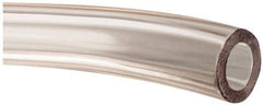 Made in USA - 5/16" ID x 1/2" OD, 3/32" Wall Thickness, Cut to Length (100' Standard Length) PVC Tube - Clear, 60 Max psi, 68 Shore A Hardness - Eagle Tool & Supply