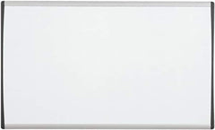 Quartet - 11" High x 14" Wide Enameled Steel Magnetic Marker Board - Aluminum Frame, 1-1/2" Deep, Includes Mounting Kit - Eagle Tool & Supply