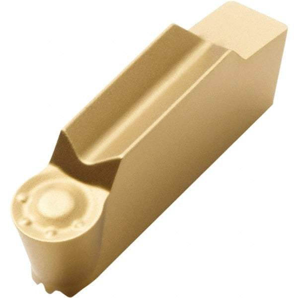 Seco - LCMR, 0.157" Cutting Width, MP, CP500 Grade, Single End Multi-Directional Turning Insert - TiAlN, TiN Coated, Full Radius - Eagle Tool & Supply