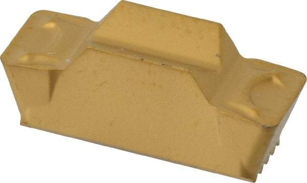 Seco - LCMF, 0.236" Cutting Width, FT, CP500 Grade, Double End Multi-Directional Turning Insert - TiAlN, TiN Coated - Eagle Tool & Supply