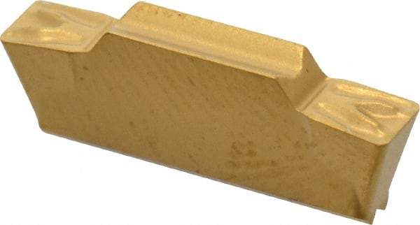 Seco - LCMF, 0.118" Cutting Width, FT, CP500 Grade, Double End Multi-Directional Turning Insert - TiAlN, TiN Coated - Eagle Tool & Supply