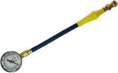 Coilhose Pneumatics - 0 to 60 psi Dial Ball Tire Pressure Gauge - 7' Hose Length - Eagle Tool & Supply