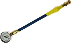 Coilhose Pneumatics - 0 to 160 psi Dial Ball Tire Pressure Gauge - 7' Hose Length - Eagle Tool & Supply