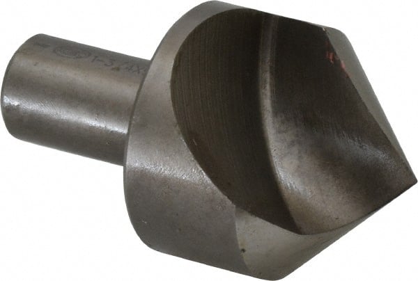 Keo - 1-3/4" Head Diam, 3/4" Shank Diam, 1 Flute 90° High Speed Steel Countersink - Eagle Tool & Supply