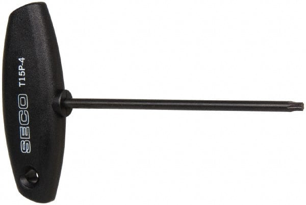 Seco - TP15 Torx Plus Drive, Key and Driver for Indexable Face Mills - Eagle Tool & Supply