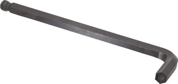 Eklind - 14mm Hex, Long Arm, Ball End Hex Key - 9-5/32" OAL, Metric System of Measurement - Eagle Tool & Supply