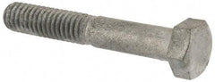 Value Collection - 5/16-18 Thread, 2" Length Under Head, Steel Hex Head Bolt - Hot Dipped Galvanized Coated, UNC Thread, ASTM A307, Grade 2 - Eagle Tool & Supply