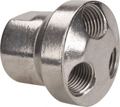 Coilhose Pneumatics - 3/8" ID, Air Hose Manifold - Aluminum - Eagle Tool & Supply