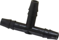 NewAge Industries - 1/4" Barb, Multiple Barbed Tube Union Tee - Polyethylene - Eagle Tool & Supply