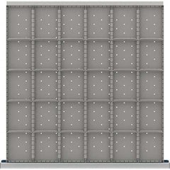 LISTA - 30-Compartment Drawer Divider Layout for 3.15" High Drawers - Eagle Tool & Supply