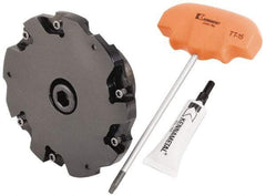 Kennametal - Shell Mount Connection, 0.942" Depth of Cut, 4" Cutter Diam, Indexable Slotting Cutter - Eagle Tool & Supply