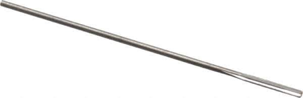 Hertel - 0.0365" Solid Carbide 4 Flute Chucking Reamer - Straight Flute, 0.0365" Straight Shank, 1/4" Flute Length, 1-1/2" OAL - Eagle Tool & Supply