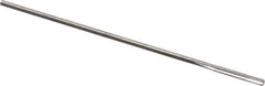 Hertel - 0.0365" Solid Carbide 4 Flute Chucking Reamer - Straight Flute, 0.0365" Straight Shank, 1/4" Flute Length, 1-1/2" OAL - Eagle Tool & Supply