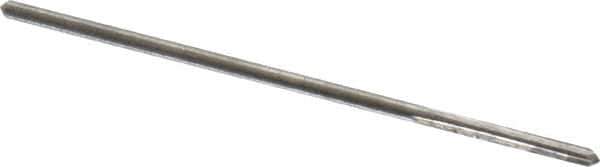 Hertel - 0.045" Solid Carbide 4 Flute Chucking Reamer - Straight Flute, 0.045" Straight Shank, 3/8" Flute Length, 1-1/2" OAL - Eagle Tool & Supply