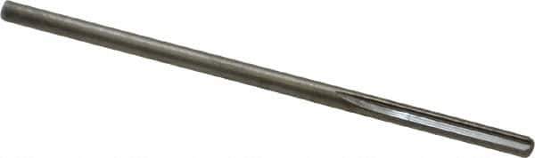Hertel - 0.064" Solid Carbide 4 Flute Chucking Reamer - Straight Flute, 0.064" Straight Shank, 3/8" Flute Length, 1-1/2" OAL - Eagle Tool & Supply