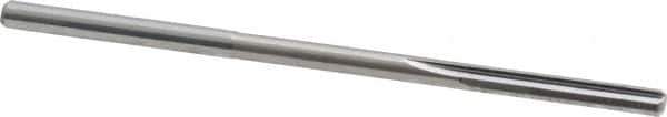 Hertel - 0.099" Solid Carbide 4 Flute Chucking Reamer - Straight Flute, 0.099" Straight Shank, 5/8" Flute Length, 2-1/4" OAL - Eagle Tool & Supply