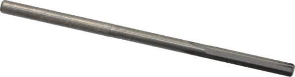 Hertel - 0.105" Solid Carbide 4 Flute Chucking Reamer - Straight Flute, 0.105" Straight Shank, 5/8" Flute Length, 2-1/4" OAL - Eagle Tool & Supply