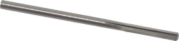 Hertel - 0.121" Solid Carbide 4 Flute Chucking Reamer - Straight Flute, 0.121" Straight Shank, 5/8" Flute Length, 2-1/4" OAL - Eagle Tool & Supply