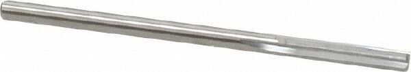 Hertel - 0.1265" Solid Carbide 4 Flute Chucking Reamer - Straight Flute, 0.1265" Straight Shank, 5/8" Flute Length, 2-1/4" OAL - Eagle Tool & Supply