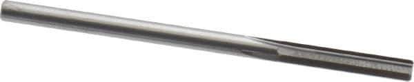 Hertel - 0.127" Solid Carbide 4 Flute Chucking Reamer - Straight Flute, 0.127" Straight Shank, 5/8" Flute Length, 2-1/4" OAL - Eagle Tool & Supply