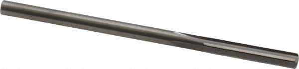 Hertel - 0.132" Solid Carbide 4 Flute Chucking Reamer - Straight Flute, 0.132" Straight Shank, 3/4" Flute Length, 2-1/2" OAL - Eagle Tool & Supply