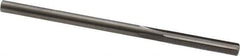 Hertel - 0.132" Solid Carbide 4 Flute Chucking Reamer - Straight Flute, 0.132" Straight Shank, 3/4" Flute Length, 2-1/2" OAL - Eagle Tool & Supply