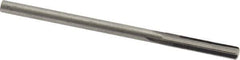 Hertel - 0.139" Solid Carbide 4 Flute Chucking Reamer - Straight Flute, 0.139" Straight Shank, 3/4" Flute Length, 2-1/2" OAL - Eagle Tool & Supply