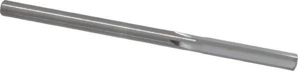 Hertel - 0.142" Solid Carbide 4 Flute Chucking Reamer - Straight Flute, 0.142" Straight Shank, 3/4" Flute Length, 2-1/2" OAL - Eagle Tool & Supply