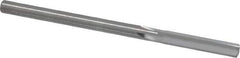 Hertel - 0.142" Solid Carbide 4 Flute Chucking Reamer - Straight Flute, 0.142" Straight Shank, 3/4" Flute Length, 2-1/2" OAL - Eagle Tool & Supply