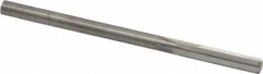 Hertel - 0.15" Solid Carbide 4 Flute Chucking Reamer - Straight Flute, 0.15" Straight Shank, 3/4" Flute Length, 2-1/2" OAL - Eagle Tool & Supply