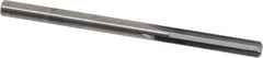 Hertel - 0.195" Solid Carbide 4 Flute Chucking Reamer - Straight Flute, 0.195" Straight Shank, 1" Flute Length, 3" OAL - Eagle Tool & Supply