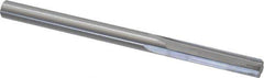 Hertel - 0.21" Solid Carbide 4 Flute Chucking Reamer - Straight Flute, 0.21" Straight Shank, 1" Flute Length, 3" OAL - Eagle Tool & Supply