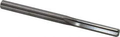 Hertel - 0.23" Solid Carbide 4 Flute Chucking Reamer - Straight Flute, 0.23" Straight Shank, 1" Flute Length, 3" OAL - Eagle Tool & Supply